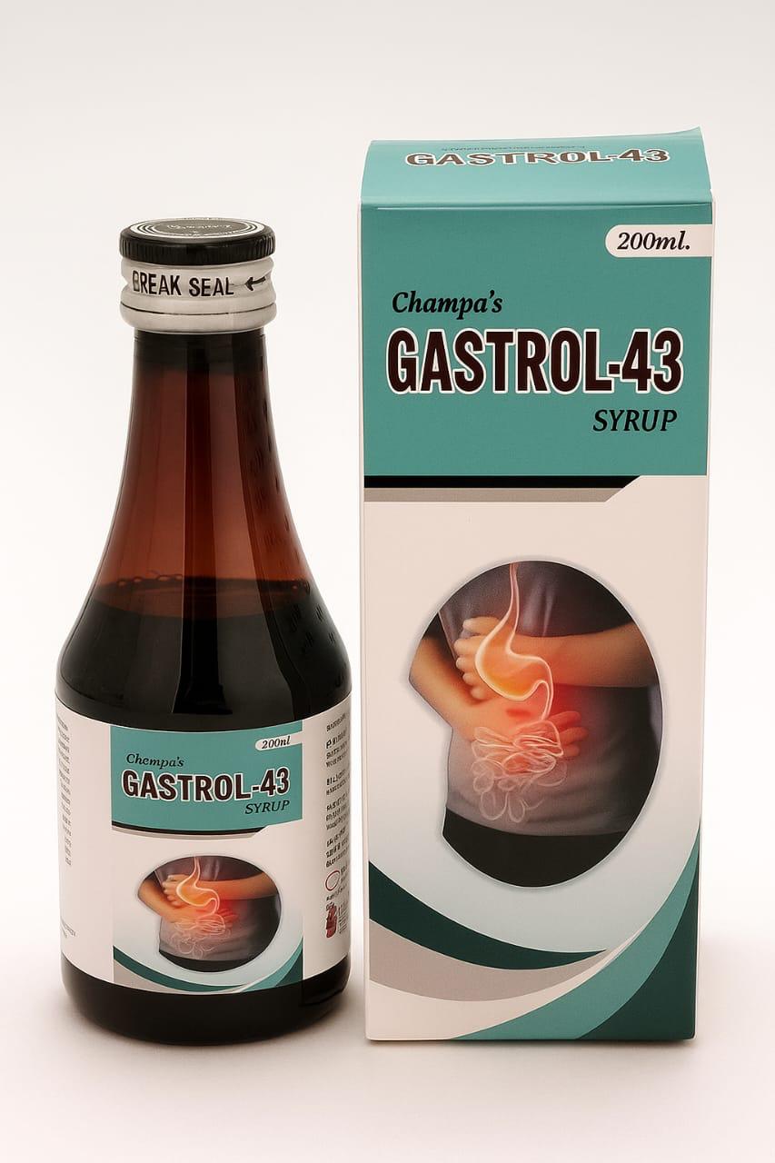 GASTROL-43 SYRUP 200 ML